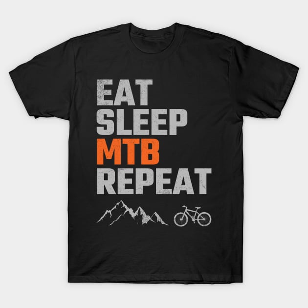 mtb T-Shirt by Mandala Project